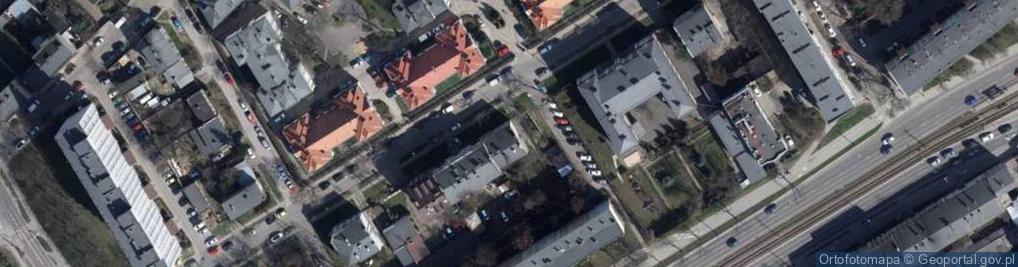 Zdjęcie satelitarne Lokatorska ul.