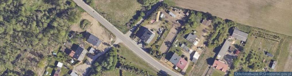 Zdjęcie satelitarne Łomia ul.