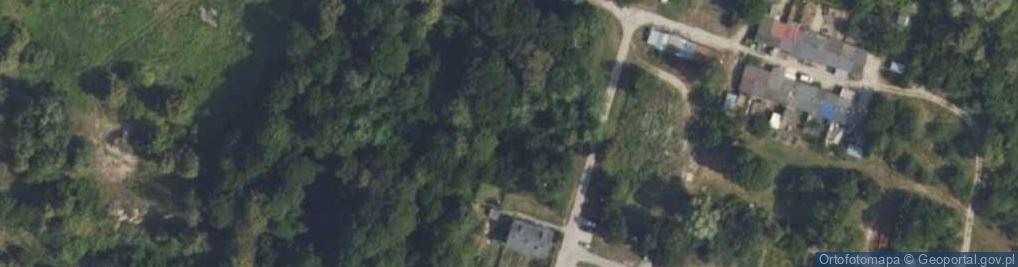Zdjęcie satelitarne Łomna-Las ul.