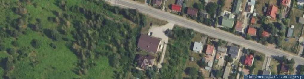 Zdjęcie satelitarne Łomna-Las ul.