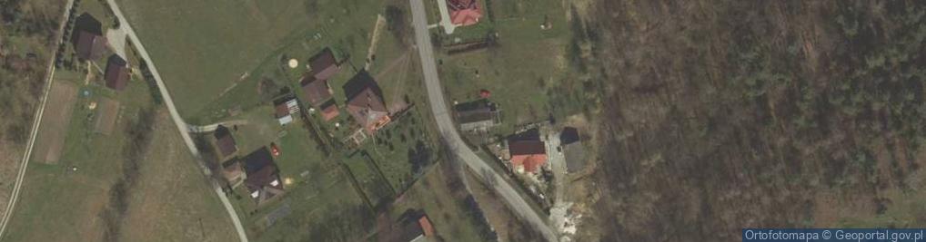 Zdjęcie satelitarne Łomna ul.