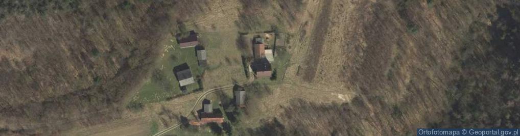 Zdjęcie satelitarne Łomna ul.