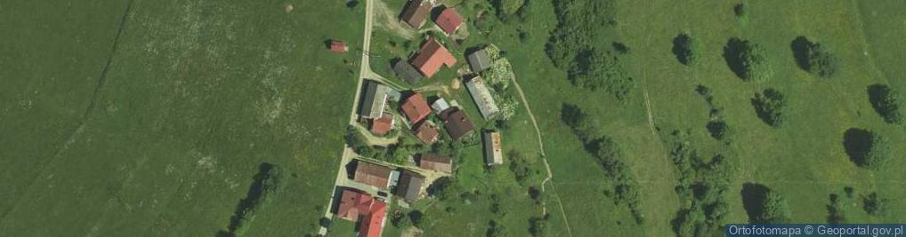 Zdjęcie satelitarne Łomnica-Zdrój ul.