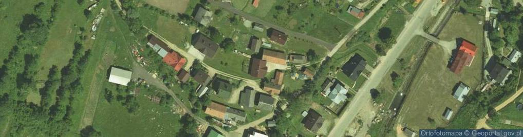 Zdjęcie satelitarne Łomnica-Zdrój ul.