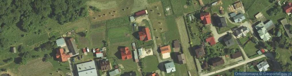 Zdjęcie satelitarne Łomnica-Zdrój ul.