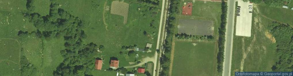 Zdjęcie satelitarne Łomnica-Zdrój ul.