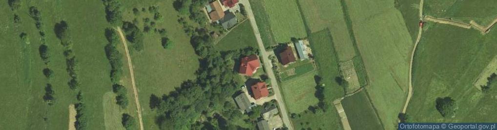 Zdjęcie satelitarne Łomnica-Zdrój ul.