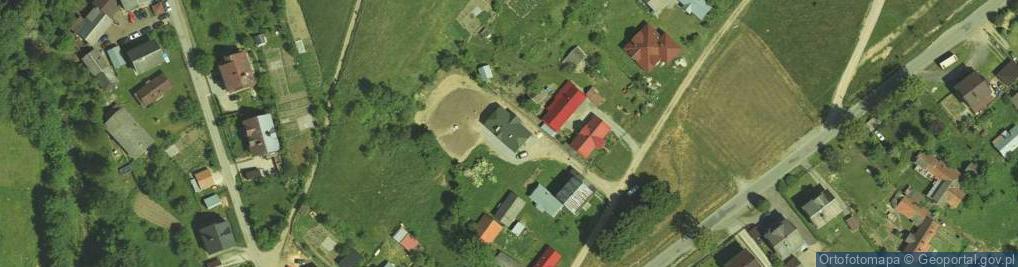 Zdjęcie satelitarne Łomnica-Zdrój ul.
