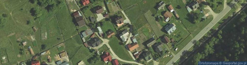 Zdjęcie satelitarne Łomnica-Zdrój ul.