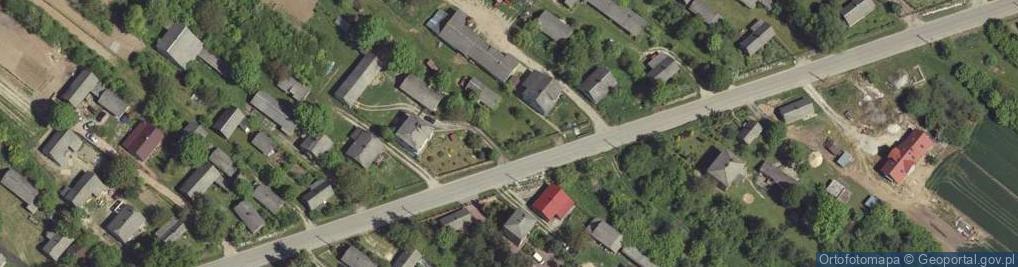 Zdjęcie satelitarne Łopiennik Nadrzeczny ul.