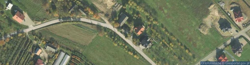 Zdjęcie satelitarne Łososina Dolna ul.