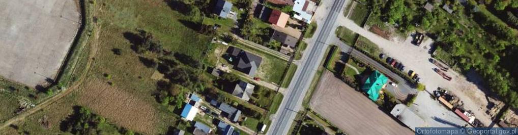 Zdjęcie satelitarne Łódzka ul.