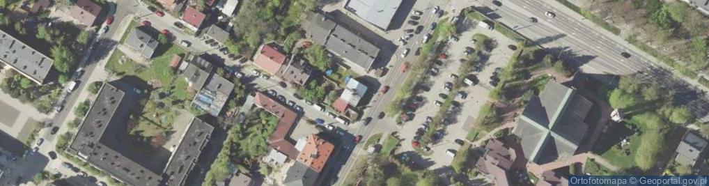 Zdjęcie satelitarne Lotnicza ul.