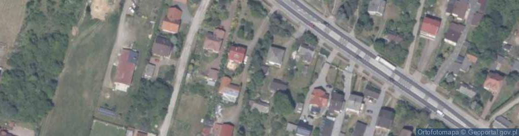 Zdjęcie satelitarne Łódzka ul.