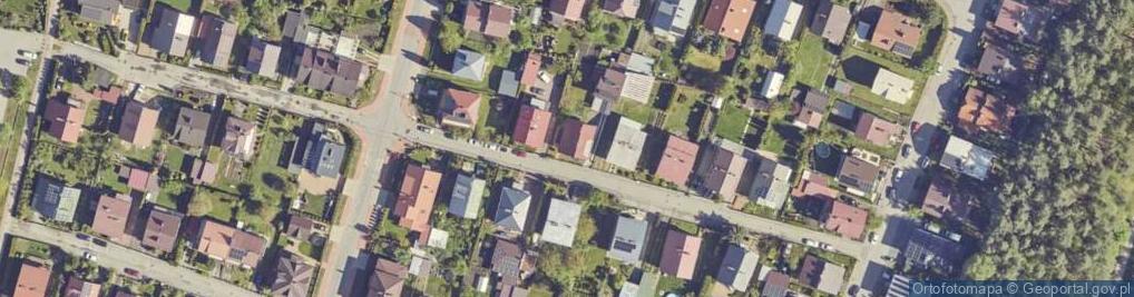 Zdjęcie satelitarne Łowiecka ul.