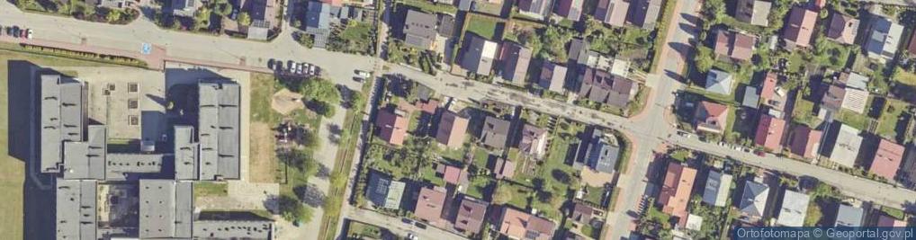 Zdjęcie satelitarne Łowiecka ul.