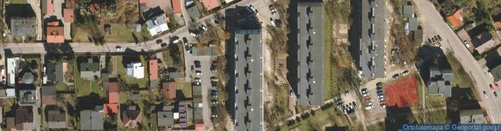 Zdjęcie satelitarne Lotników ul.