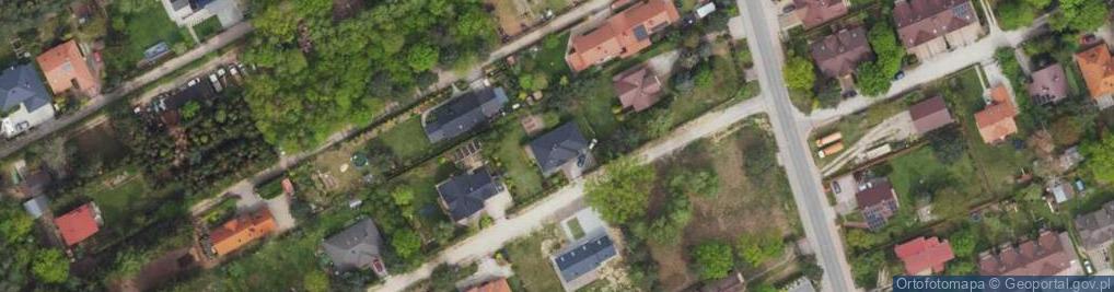 Zdjęcie satelitarne Łotewska ul.