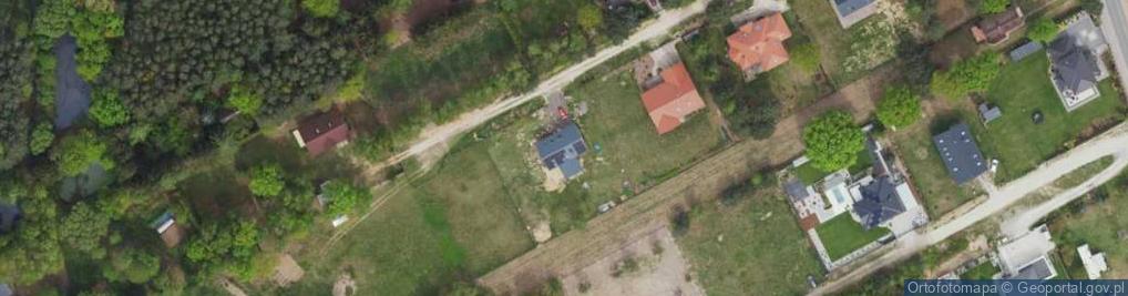 Zdjęcie satelitarne Łotewska ul.