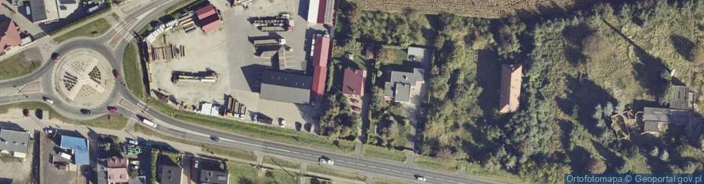 Zdjęcie satelitarne Łódzka ul.