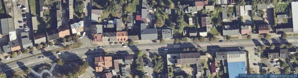 Zdjęcie satelitarne Łódzka ul.