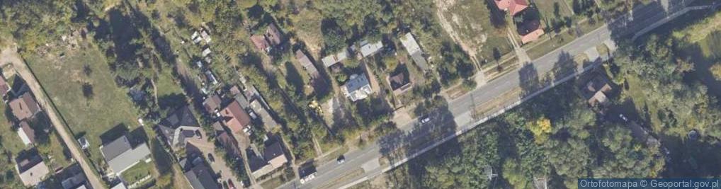 Zdjęcie satelitarne Łomżyńska ul.