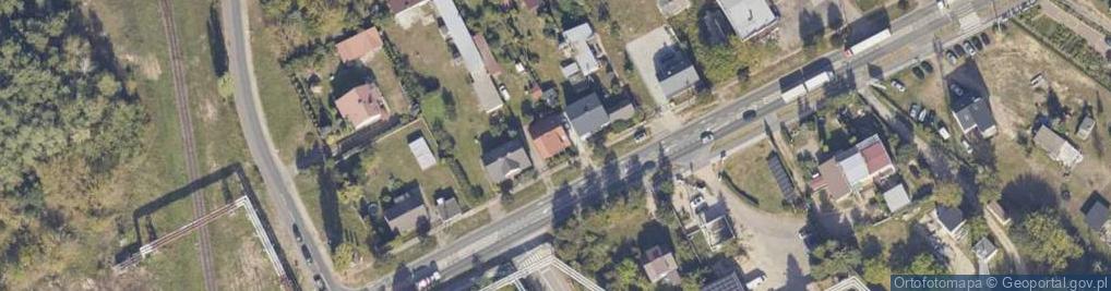 Zdjęcie satelitarne Łomżyńska ul.
