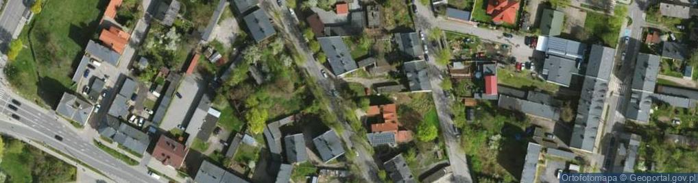 Zdjęcie satelitarne Łódzka ul.