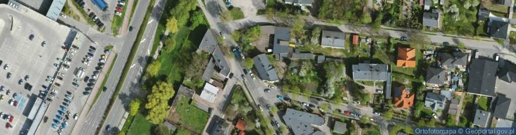 Zdjęcie satelitarne Łódzka ul.