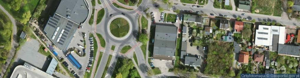 Zdjęcie satelitarne Łódzka ul.