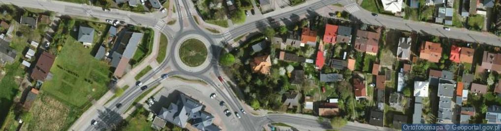 Zdjęcie satelitarne Łódzka ul.