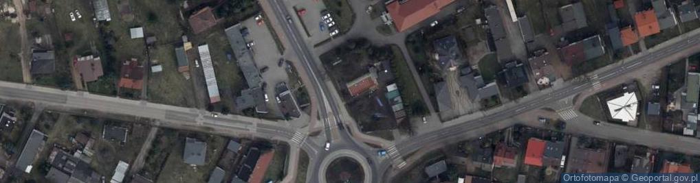 Zdjęcie satelitarne Łódzka ul.
