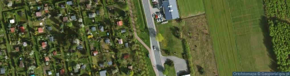 Zdjęcie satelitarne Łódzka ul.