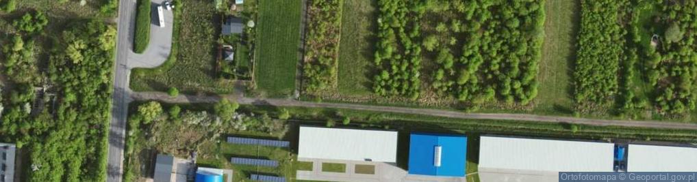 Zdjęcie satelitarne Lotnicza ul.