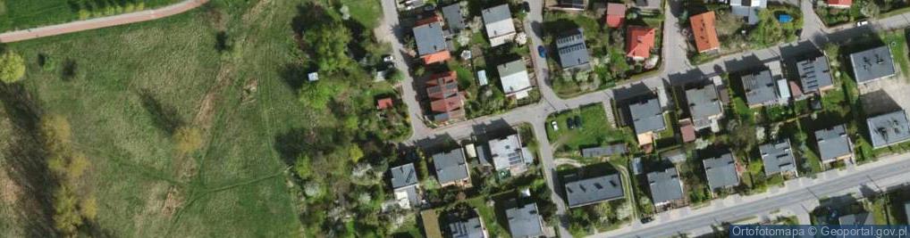 Zdjęcie satelitarne Łowiecka ul.
