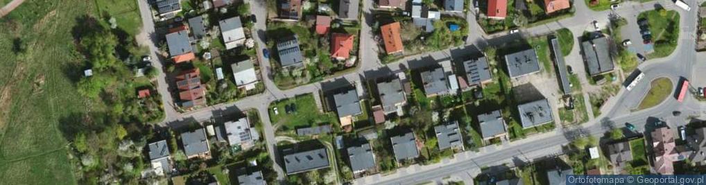 Zdjęcie satelitarne Łowiecka ul.
