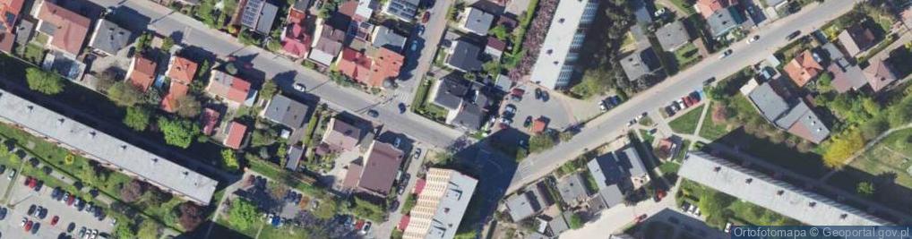 Zdjęcie satelitarne Lotników ul.