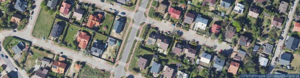 Zdjęcie satelitarne Łomżyńska ul.
