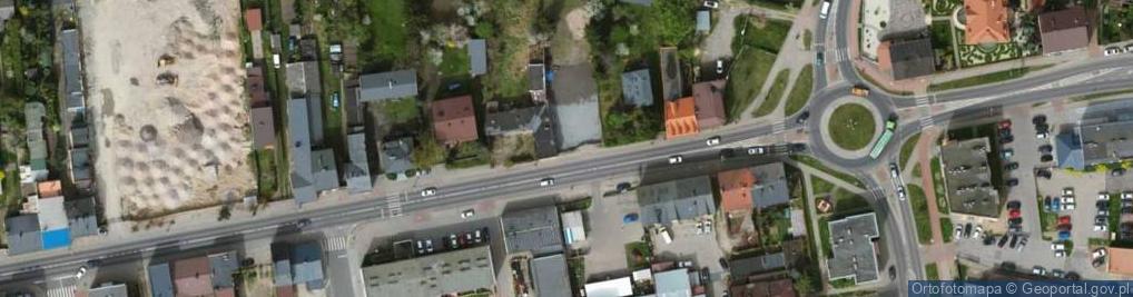 Zdjęcie satelitarne Łódzka ul.
