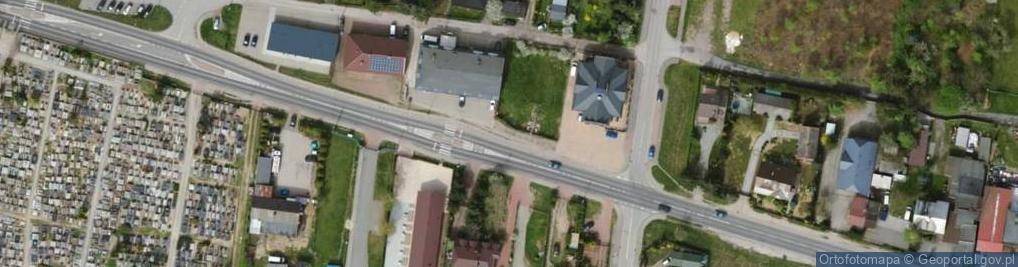 Zdjęcie satelitarne Łódzka ul.