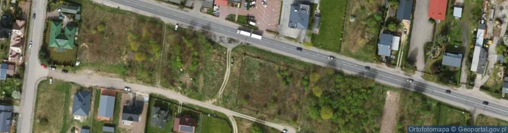 Zdjęcie satelitarne Łódzka ul.