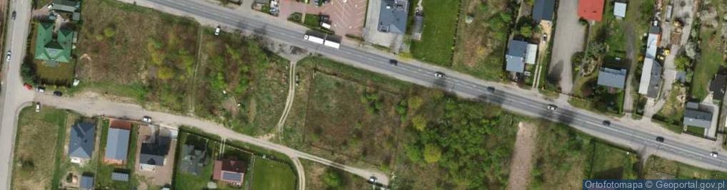 Zdjęcie satelitarne Łódzka ul.
