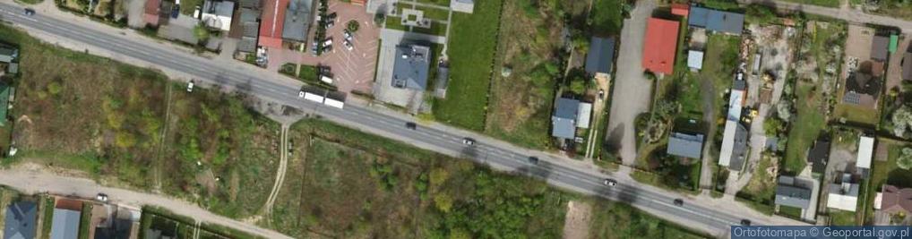 Zdjęcie satelitarne Łódzka ul.