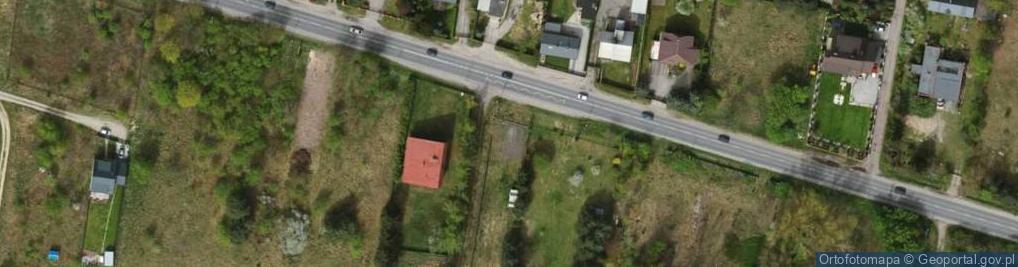 Zdjęcie satelitarne Łódzka ul.