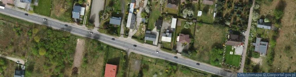 Zdjęcie satelitarne Łódzka ul.