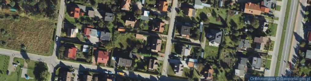 Zdjęcie satelitarne Lotnicza ul.