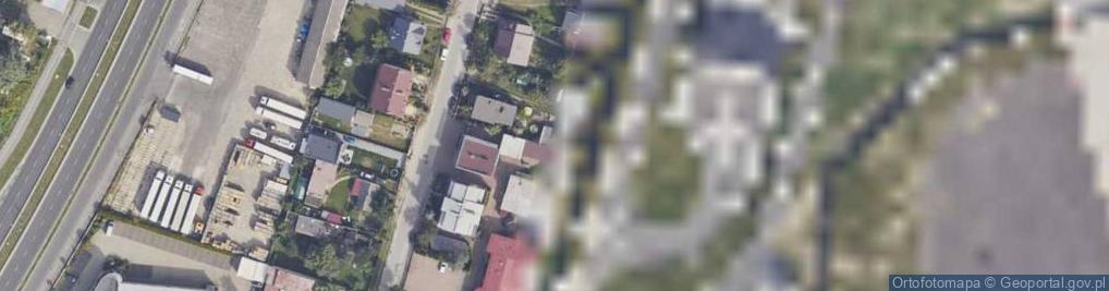 Zdjęcie satelitarne Lotnicza ul.