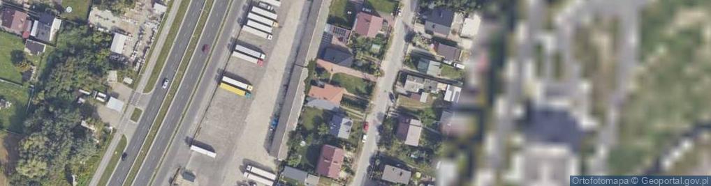 Zdjęcie satelitarne Lotnicza ul.