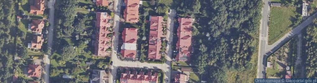 Zdjęcie satelitarne Londyńska ul.