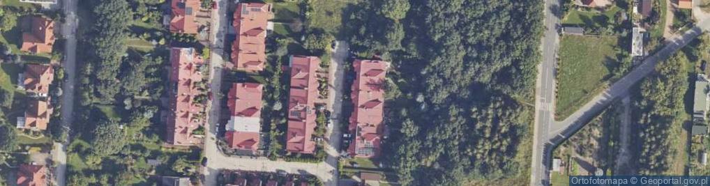 Zdjęcie satelitarne Londyńska ul.